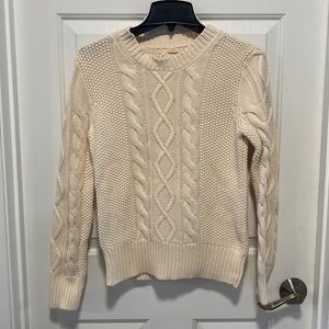 J. Crew Cable knit Sweater
